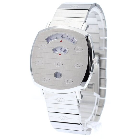 GUCCI Grip watch 157.3/YA157410 Date white Dial Quartz Men's Watch_875827 - Picture 3 of 7